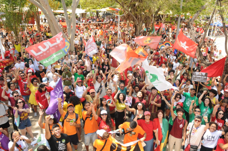 Movimentos Sociais protestam contra Congresso Nacional (Foto: Paulo Barros) 