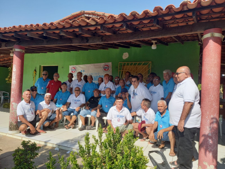 "Foi bom sentir o calor, a união dos Sucaneiros, só alegria, só paz".  