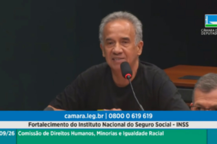 Moacir Lopes, representante da Fenasps